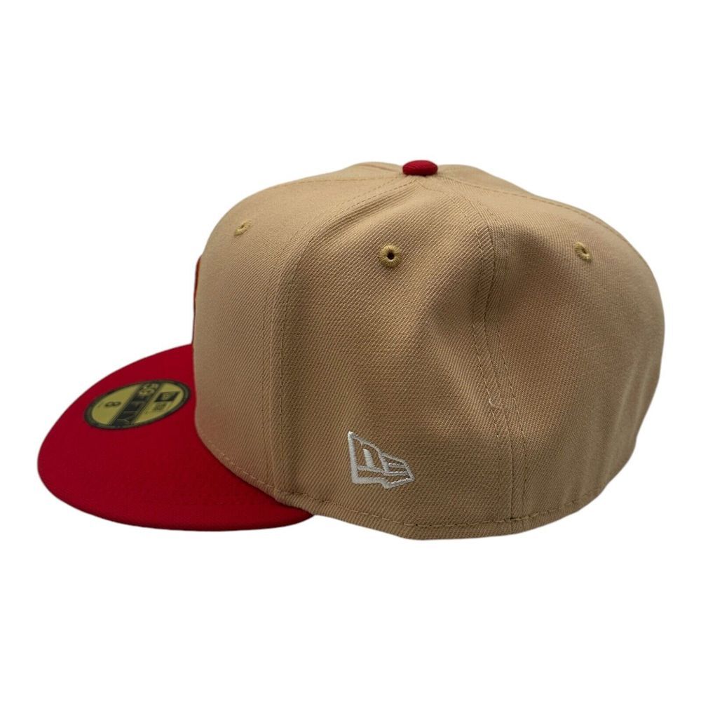 New Era 59Fifty Boston Red Sox Candied Pecan Hat 8 Fenway‎ Park 90th Anniversary - Picture 6 of 9